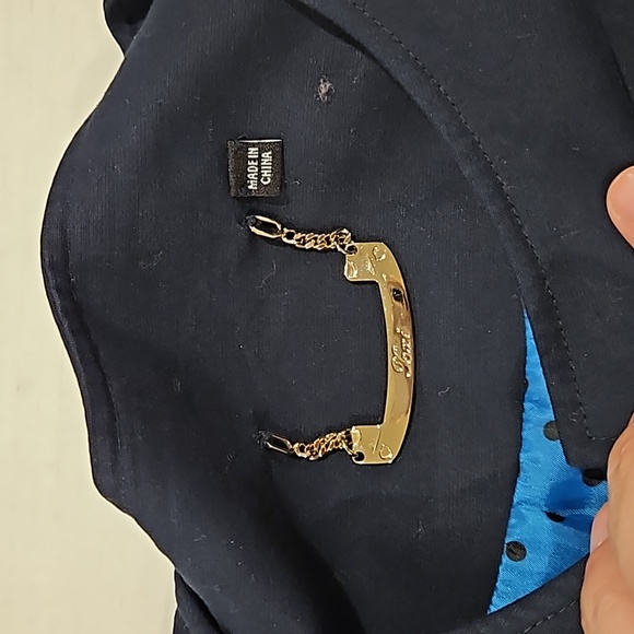 Forever 21 Retro Style Navy Coat size S - Picture 6 of 11